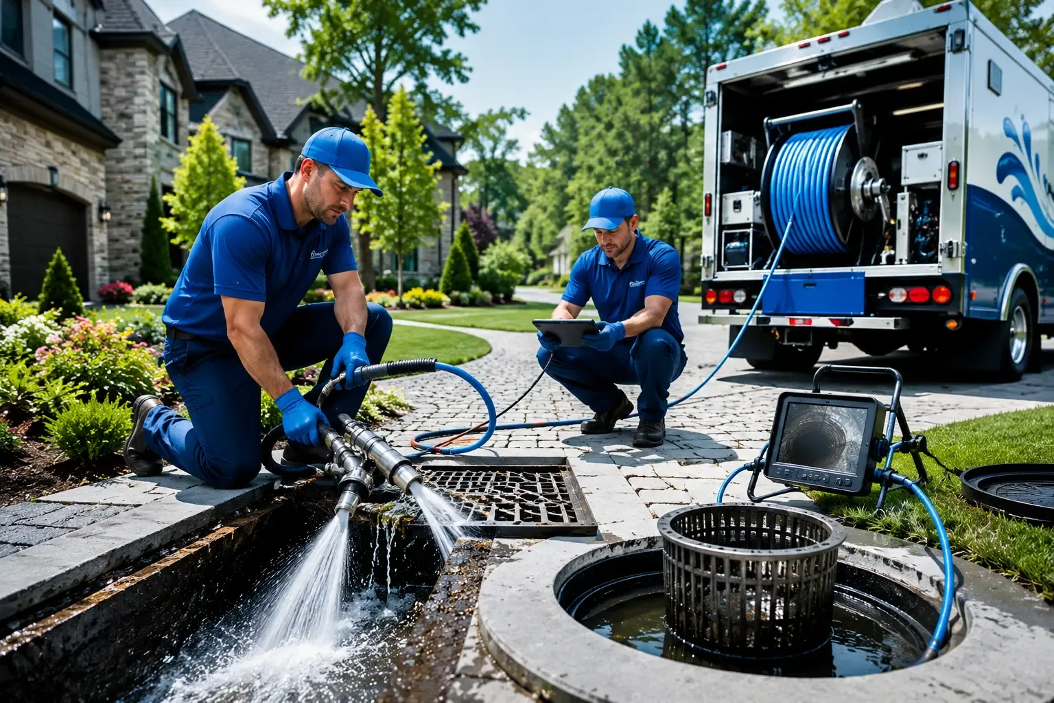 Local outdoor drain cleaning professionals in Brillion, WI