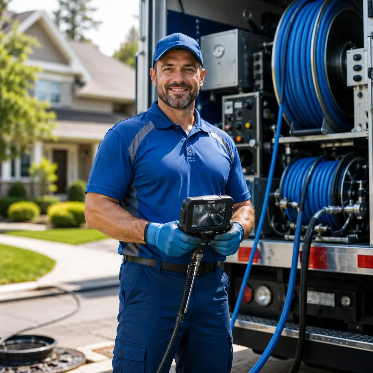 Local outdoor drain cleaning specialists in Brillion, WI
